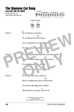 The Siamese Cat Song von Peggy Lee (Download) 