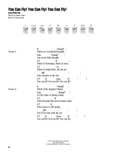 You Can Fly! You Can Fly! You Can Fly! von Sammy Cahn (Download) 