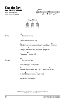 Kiss The Girl von Alan Menken (Download) 