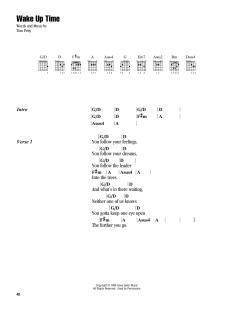 Wake Up Time von Tom Petty (Download) 