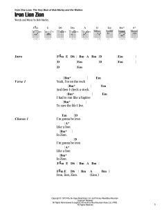 Iron Lion Zion von Bob Marley (Download) 