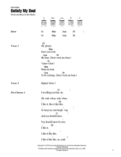 Satisfy My Soul von Bob Marley (Download) 