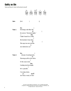 Guilty as Sin? von Taylor Swift (Download) 
