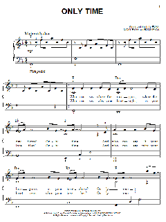 Only Time von Enya (Download) 