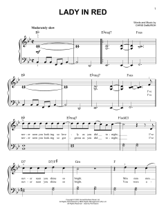 The Lady In Red von Chris de Burgh (Download) 