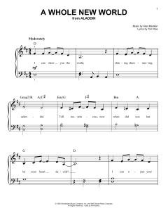 A Whole New World von Tim Rice (Download) 