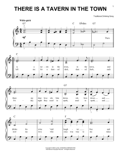 There Is A Tavern In The Town von Traditional Drinking Song (Download) 
