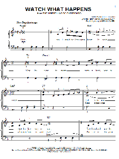 Watch What Happens von Michel Legrand (Download) 