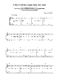 If My Friends Could See Me Now von Cy Coleman (Download) 