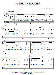 American Soldier von Toby Keith (Download) 