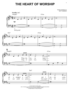 The Heart Of Worship von Matt Redman (Download) 
