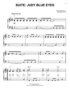 Suite: Judy Blue Eyes von Crosby, Stills & Nash (Download) 