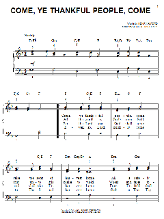 Come, Ye Thankful People, Come von Henry Alford (Download) 
