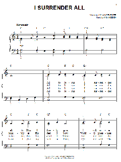 I Surrender All von Winfield S. Weeden (Download) 