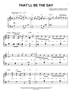 That'll Be The Day von Buddy Holly (Download) 