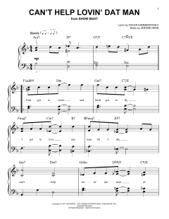 Can't Help Lovin' Dat Man von Jerome Kern (Download) 