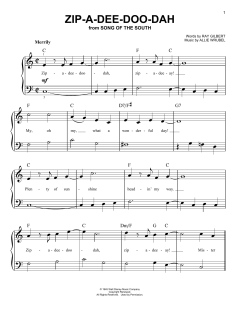 Zip-A-Dee-Doo-Dah von Ray Gilbert (Download) 