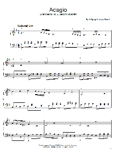Divertimento No. 2 (Second Movement) von Wolfgang Amadeus Mozart (Download) 