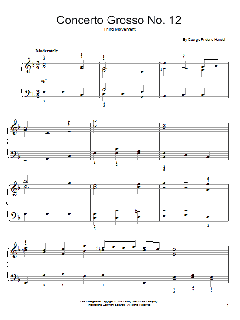 Larghetto von George Frideric Handel (Download) 