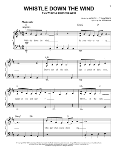 Whistle Down The Wind von Andrew Lloyd Webber (Download) 