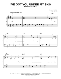 I've Got You Under My Skin von Cole Porter (Download) 