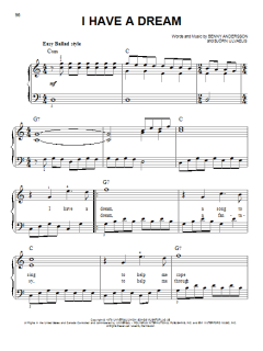 I Have A Dream von ABBA (Download) 