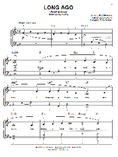 Long Ago (And Far Away) von Jerome Kern (Download) 