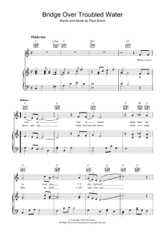 Bridge Over Troubled Water von Paul Simon (Download) 