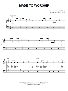 Made To Worship von Chris Tomlin (Download) 