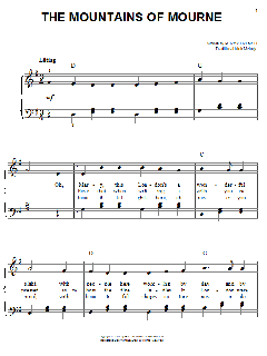 The Mountains Of Mourne von Percy French (Download) 