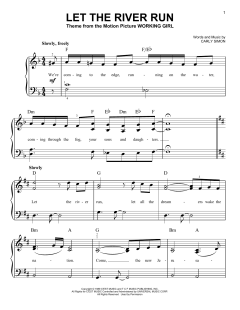 Let The River Run von Carly Simon (Download) 