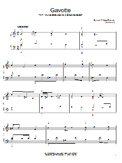 Gavotte von Jean-Philippe Rameau (Download) 