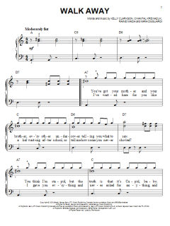 Walk Away von Kara Dioguardi (Download) 