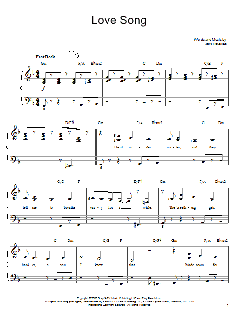 Love Song von Sara Bareilles (Download) 