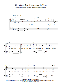 All I Want For Christmas Is You von Mariah Carey (Download) 