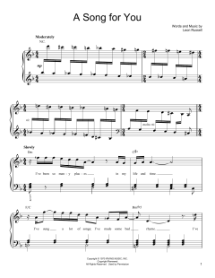 A Song For You von Leon Russell (Download) 