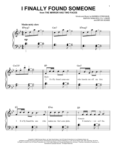 I Finally Found Someone von Bryan Adams (Download) 