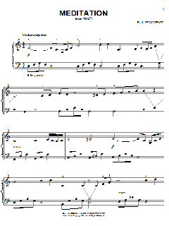 Meditation von Jules Massenet (Download) 
