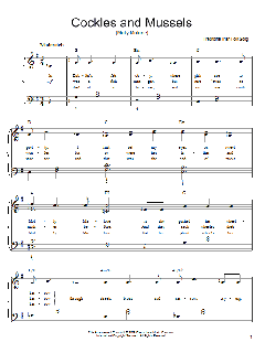 Cockles And Mussels (Molly Malone) von Irish Folksong (Download) 