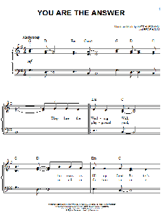 You Are The Answer von Point Of Grace (Download) 