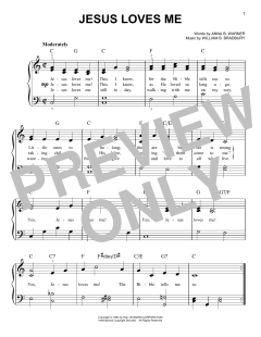 Jesus Loves Me von Anna B. Warner (Download) 