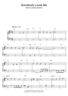Somebody Loves Me von George Gershwin (Download) 