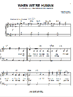 When We're Human von Randy Newman (Download) 