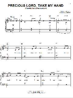 Precious Lord, Take My Hand von Thomas A. Dorsey (Download) 