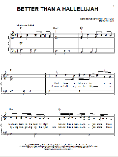 Better Than A Hallelujah von Amy Grant (Download) 