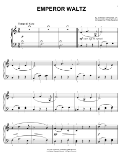 Emperor Waltz von Johann Strauss Jr. (Download) 