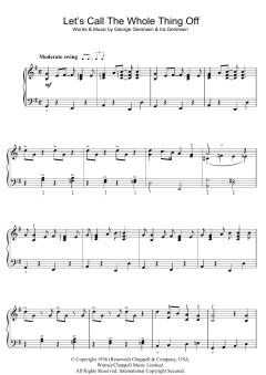 Let's Call The Whole Thing Off von George Gershwin (Download) 