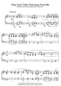 They Can't Take That Away From Me von George Gershwin (Download) 