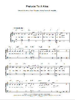 Prelude To A Kiss von Duke Ellington (Download) 
