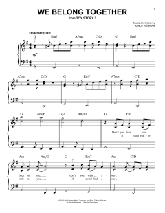 We Belong Together von Randy Newman (Download) 